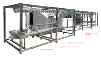 Máquina de succión de pulmón al vacío para aves de corral en matadero