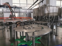 Machine de remplissage d'eau pour bouteilles, électrique, numérique, contrôlée par PLC, 2000 bouteilles/heure, ligne de production haute précision