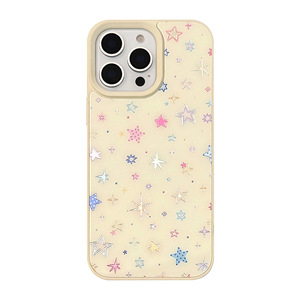 Étoiles colorées dorure <span class=keywords><strong>coque</strong></span> de téléphone pour Iphone16 16pm 16plus 16pro 15 15pm 15plus 15pro 14pm 14 13 13pm 13pro 12 <span class=keywords><strong>11</strong></span> <span class=keywords><strong>coque</strong></span> <span class=keywords><strong>en</strong></span> <span class=keywords><strong>verre</strong></span> - Product Image 5