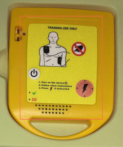 Défibrillateur d'entraînement AED professionnel miniature XFT-D0009, certifié CE/ISO13485, modèle anatomique pour défibrillateur <span class=keywords><strong>externe</strong></span> <span class=keywords><strong>automatisé</strong></span> - Product Image 3