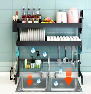 Platos Plato Estante Organizador <span class=keywords><strong>Escurridor</strong></span> Cocina Plato Tendedero Extensible Plato Secado <span class=keywords><strong>Escurridor</strong></span> Bastidores - Product Image 2