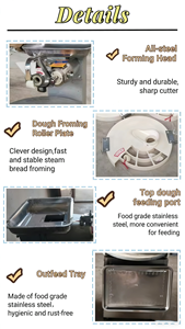 Cheap Rounder Maker Pizza & Bread Dough <b>Ball</b> Rounding and Cutting <b>Machine</b> with Motor Food Grade Stainless Steel Automatic - Product Image 6