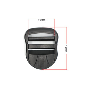 หัวเข็มขัดพลาสติกแบบปรับได้ F041 25 มม. สำหรับตัวล็อคสายกระเป๋า อุปกรณ์กีฬากลางแจ้ง - Product Image 3