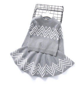 Abbigliamento per Bambini con Design alla Moda, Set Casual da Donna, Completo Top e Gonna per Bambine dalla Cina - Product Image 6