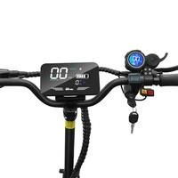 Patinete Eléctrico Dualtron con Motor Doble de 5600W, Alta Velocidad de 80km/h, Plegable y con Asiento