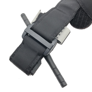 Dispositivo médico de primeros auxilios Torniquete reutilizable <span class=keywords><strong>manual</strong></span> Hemostasia rápida Control de sangrado de emergencia Torniquete mate negro - Product Image 6