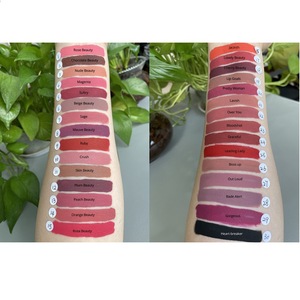 Wholesale 2-in-1 Kits <strong>Custom</strong> <strong>Lipstick</strong> Vegan Waterproof Matte Lip Gloss Liquid <strong>Lipstick</strong> Lip Kit Lip Liner Set with Black Package - Product Image 4