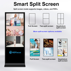 43 "49" 55 "trong nhà tương tác màn hình cảm ứng độ nét cao LCD màn hình quảng cáo kiosk quảng cáo hiển thị kỹ thuật số và hiển thị - Product Image 3