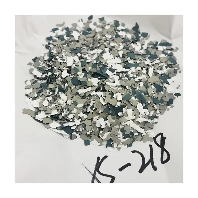 Colore colore fiocco Chips Mica Mix colore pigmento solido per il campione libero 5-8mm