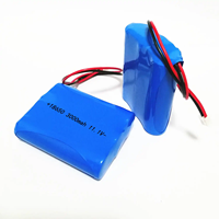 Paket Baterai Lithium-ion 3s1p 11.1V 18650 3000mAh Baterai Isi Ulang untuk Speaker