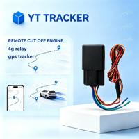 Traceur GPS 4G 2G pour véhicule avec relais, coupure à distance du carburant, géolocalisation, alarme antivol et antichoc