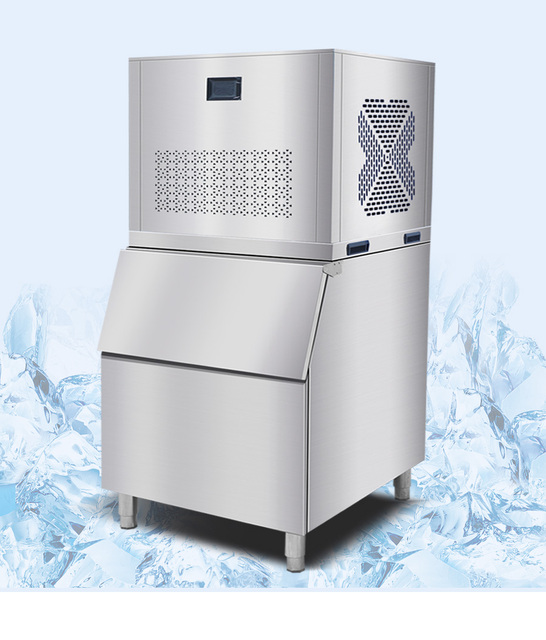 800kg/24H Ice Production Capacity Commercial Snow Ice Machine, Used in Bars, Outdoor Milk Tea Shops and Other Places
