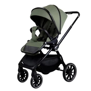 Carritos de Bebé Plegables Cuatro en Uno al por Mayor, Cinturón de Seguridad de Cinco Puntos, Ruedas con Absorción de Impactos, Diseño Portátil de Tela de Lino - Product Image 5