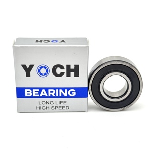 Low Noise Motorcycle Bearing 6201 6202-2RS Deep Groove Ball Bearing 15*35*11mm