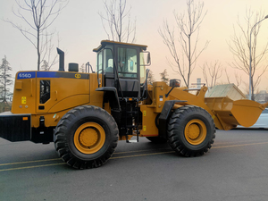 Chine SEM656D SEM655D Mini tracteur à roues de 5 tonnes avec godet <span class=keywords><strong>GP</strong></span> - Product Image 5