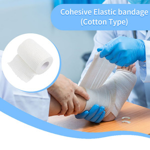Bandage élastique auto-adhésif en coton médical pour traumatismes d'urgence - Product Image 3