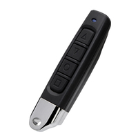 Control Remoto Inalámbrico RF 433mhz, Duplicador de Control Remoto para Puerta de Garaje, Abridor de Puerta con Llave Remota de 433mhz, Clonación de Código Fijo, Código de Aprendizaje