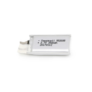Rechargeable polymer battery 3,7 V 552035 350mAh LiPo batteries with cheap price - Product Image 1