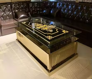 Malasia lujo KTV acero Mesa moderna Metal Bar mesas para Home Club <span class=keywords><strong>o</strong></span> Nightclub uso - Product Image 1