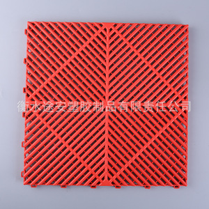 Huixin Car Wash Grid <b>Plastic</b> Drainage <b>Mat</b> 100x100cm For Garage <b>Floor</b> Protection - Product Image 4