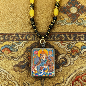 จี้พระพุทธรูปซากิราม ทังก้า <span class=keywords><strong>พระ</strong></span>พุทธเจ้าในช่วงกำเนิด <span class=keywords><strong>พระ</strong></span>มัญชุศรี <span class=keywords><strong>พระ</strong></span>สัมมานตบัทธรา <span class=keywords><strong>พระ</strong></span>โพธิสัตว์ เครื่องรางเงินทิเบต สร้อยคอ - Product Image 2