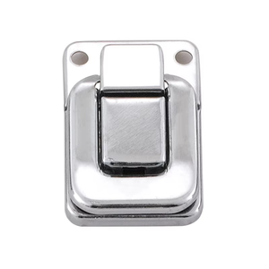 FAYSHING Boîte de rangement professionnelle classique en métal chromé robuste avec fermoir à loquet modèle FS1052 pour bijoux - Product Image 3