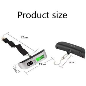 50Kg Portable Electronic Travel Digital Luggage Scale, <b>Mini</b> Hanging Customize Hand Scale - Product Image 3