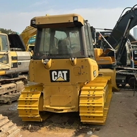 Bulldozers CAT D5K 9 tonnes d'occasion bien entretenus, moteur, pompe, roulement, boîte de vitesses, peinture d'origine, 4500 heures, garantie de 6 mois