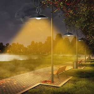 Lampe de plafond LED solaire à télécommande pour intérieur/extérieur, jardin, maison, cour, véranda, piscine, 1/2/3/4 têtes - Product Image 4