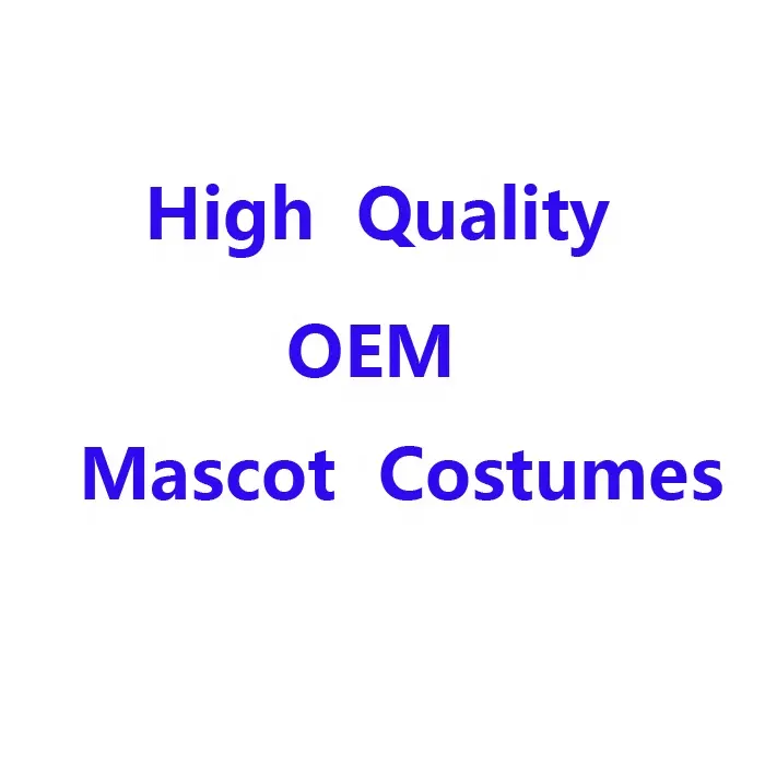 Hoge Kwaliteit Ce Oem Custom Made Stripfiguren Animal Mascotte Kostuums Voor Volwassenen Evenementen Halloween Kerst
