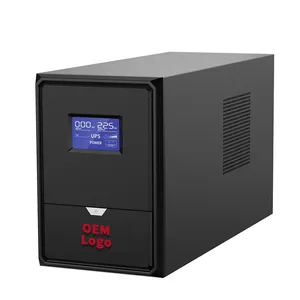 220V 50Hz 60Hz 600VA-3000VA Single Phase LCD Display Line Interactive UPS For Computer And Networking Applications