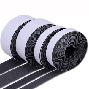Wholesale Velcro Fastener Factory Customized Strong Double-sided <b>Adhesive</b> Tape <b>Hook</b> Ring Tape Heavy-duty <b>Adhesive</b> <b>Hook</b> Ring Tape - Product Image 2
