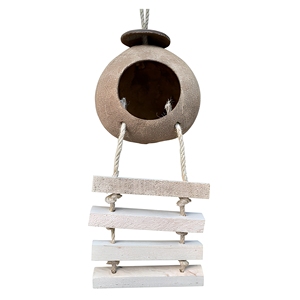 Casa/Nido para Pájaros de Madera Natural 100% Artesanal con Logotipo Gratuito, Diseño Transpirable para Uso en Exteriores, Hecho en Vietnam - Product Image 1
