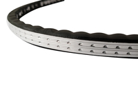 Entretoises en butyle flexibles pour bords chauds, barres d'étanchéité en caoutchouc butyle standard pour la production de double vitrage
