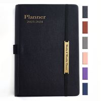 Nouveau carnet de notes de haute qualité, journal personnalisé, impression de logo, marque, carnet de notes, couverture rigide en PU, planificateur