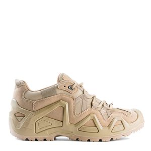 Men Low Cut Tactical Shoes Beige Artificial Nubuck <b>Waterproof</b> Tactical Boots Durable Rubber Outsole Outdoor Training Footwear - Product Image 6