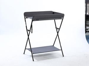 Tapis à langer pliable imperméable en polyester à motif de dessin animé et table à langer avec rangement pour couches, idéal pour salon et salle de bain - Offre Spéciale - Product Image 2