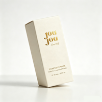 Boîte en papier haut de gamme pour l'emballage de flacons de 3 ml, 5 ml, 10 ml avec plateau intérieur en plastique, boîte d'emballage pour peptides