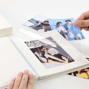 Album Fotografico Personalizzato in Lino per il Primo Anno del Bambino, Diario dei Ricordi con Scatola, Vendita all'Ingrosso - Product Image 1