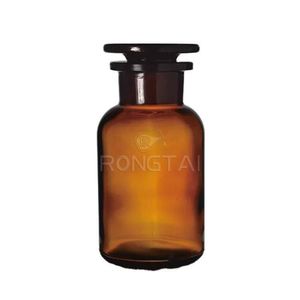Bouteille de réactif chimique de laboratoire RONGTAI Chine usine col étroit 1000ml bouteilles de réactif de produits chimiques en verre - Product Image 3