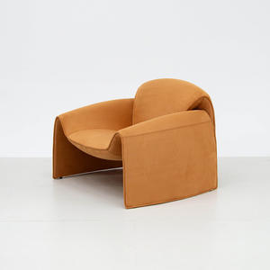 Fauteuil de loisirs nordique, mobilier de bureau à domicile de forme spéciale, fauteuil inclinable incurvé, fauteuil moderne de luxe léger pour salon et chambre à coucher - Product Image 2