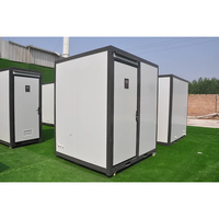 Prix d'usine Douche mobile de luxe publique extérieure préfabriquée Salle de bain mobile Toilette portable préfabriquée