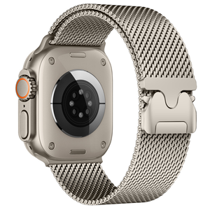 Nouveau bracelet à boucle milanaise pour <span class=keywords><strong>Apple</strong></span> <span class=keywords><strong>Watch</strong></span> Series 10 8 <span class=keywords><strong>7</strong></span> 6 5 4 Bracelet de montre magnétique en acier inoxydable Ultra 49mm-Bracelets de montre intelligents - Product Image 4
