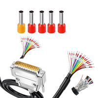Cable Terminal DB9 DB15 DB25 de Una Sola Cabeza, Cable de Conexión Paralela D-SUB de 9 y 15 Núcleos para Herramienta de Diagnóstico Automotriz