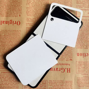 Étui de téléphone en plastique dur vierge à Sublimation 2D pour <span class=keywords><strong>Samsung</strong></span> Z <span class=keywords><strong>Flip3</strong></span> 5G avec plaque en aluminium, prix d'usine - Product Image 2