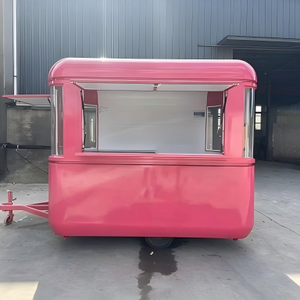 Fabrication de camions de restauration en métal, remorques alimentaires pour le camping, caravanes de cuisine entièrement équipées, camions de crème glacée, de restauration rapide et de bonbons, résistants à la rouille - Product Image 5