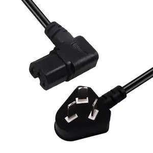 60227 IEC52 60227 IES 53 Approval China Multi Socket AC Power Electric Cable Refrigerator Extension Cord CCC 3 Pin Power Plug