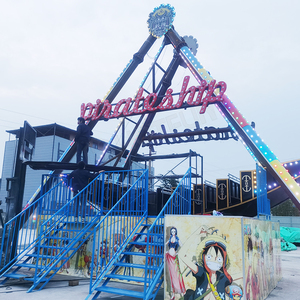 Manège Commercial en Forme de Bateau Pirate en Acier à 32 Places pour <span class=keywords><strong>Parcs</strong></span> d'Attractions Intérieurs/Extérieurs et <span class=keywords><strong>Parcs</strong></span> de Divertissement - Product Image 4