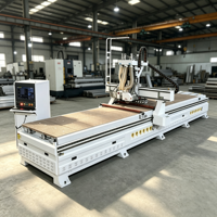 Z-6000 37500W 380V Router CNC Automático de Corte y Anidamiento Multifunción para Fabricación de Paneles de Aluminio y Gabinetes