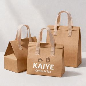 Wholesale Insulated Food Delivery Bag Custom Logo Non Woven Thermal Takeaway Bag Low MOQ Manufacturer - Product Image 1